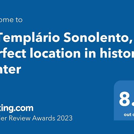 Villa O Templario Sonolento, Perfect Location In Historic Center à Tomar Extérieur photo